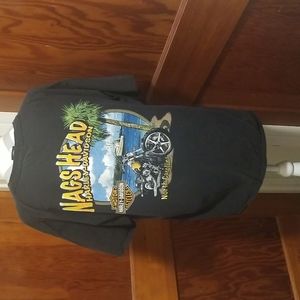 Harley Davidson Nags Head NC Unisex T-Shirt XLarge Rolling Legend